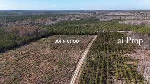Kluang Agricultural Land For Sale In Johor – 1124 Acres site view