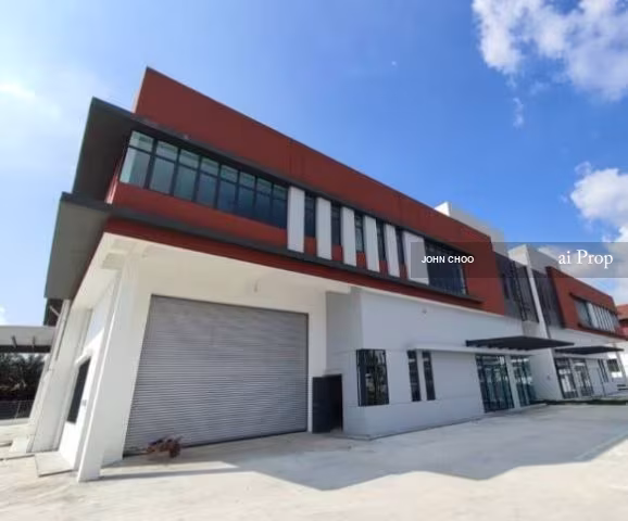 Desa Cemerlang Semi-detached Factory – 8900 Sqft site view