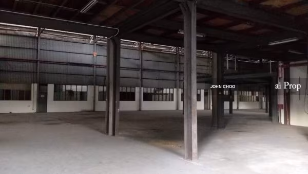 Tampoi Detached Factory – 40000 Sqft site view