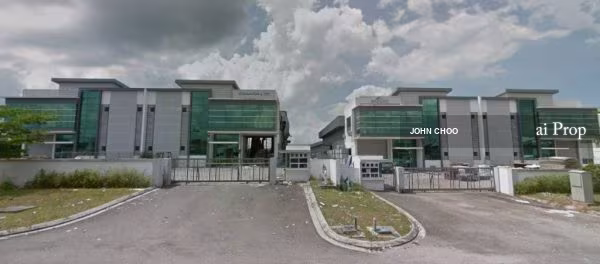 Desa Cemerlang Semi-detached Factory – 12500 Sqft site view