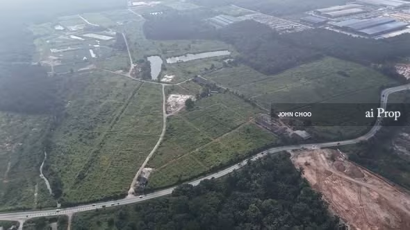 Ulu Choh Industrial-Zoned Land – 175 Acres site view