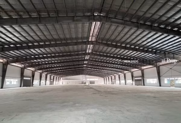 Nusa Cemerlang Detached Factory For Rent In Gelang Patah – 83962 Sqft site view